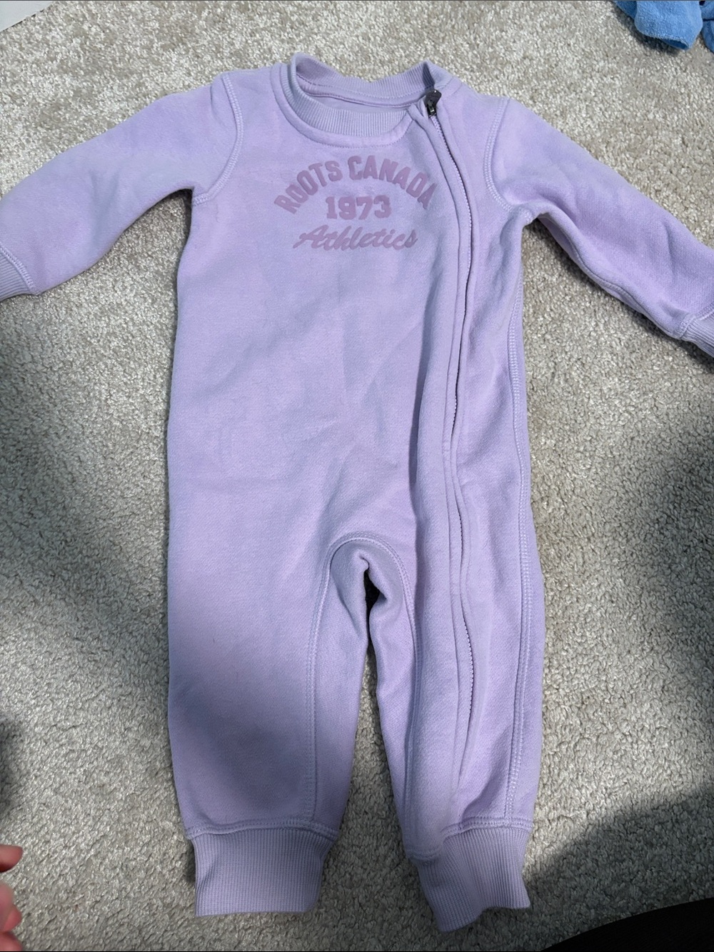 Lavender Kids One-Piece Romper